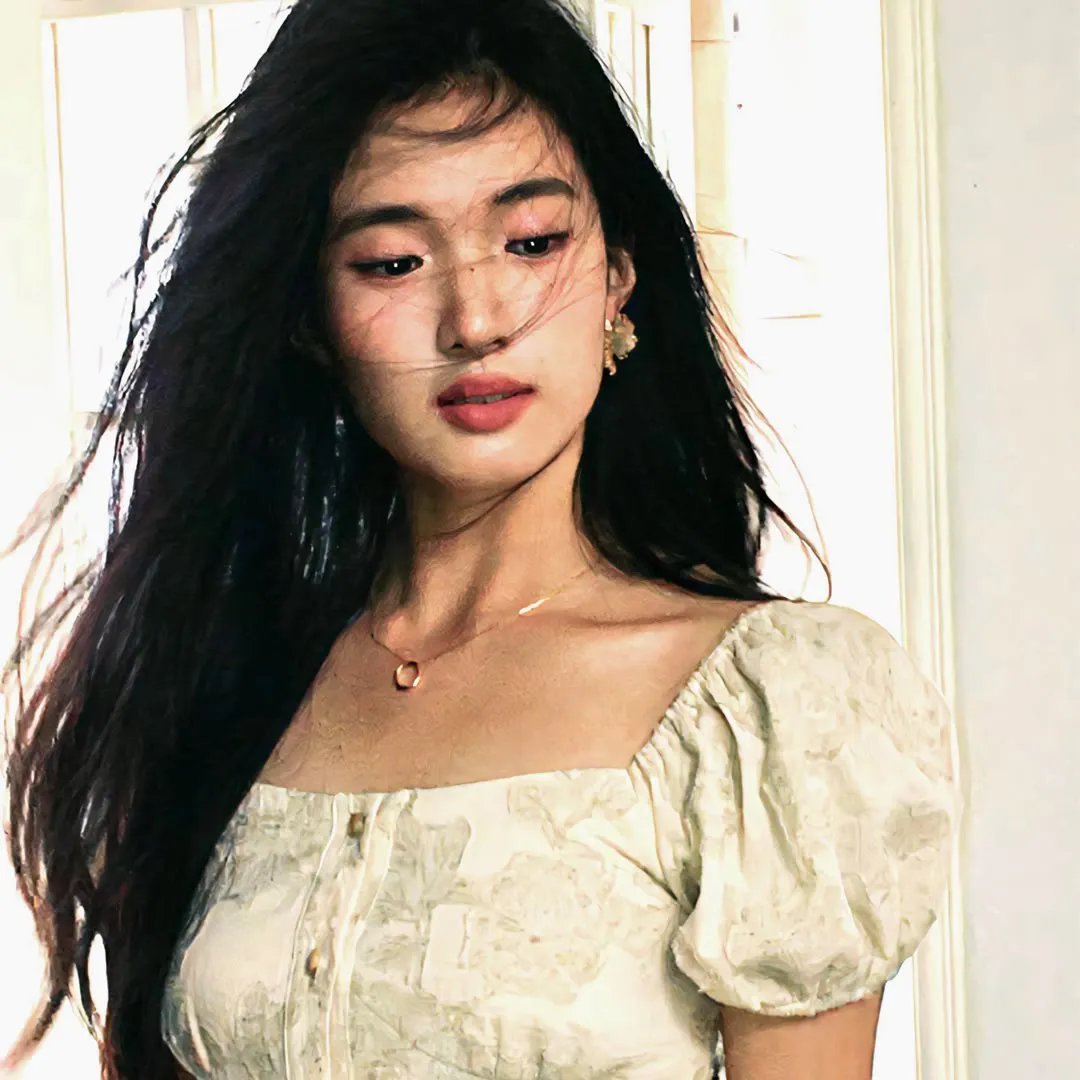 安静的乡村女人